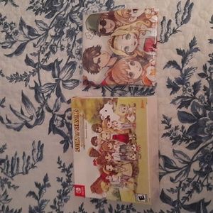Story of Seasons a Wonderful Life Premium Edition Box and Wall Hanging NO GAME